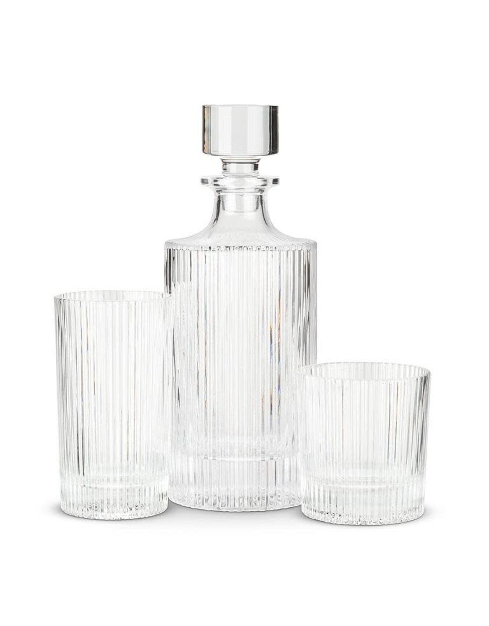 Vertical Optic Decanter, Clear