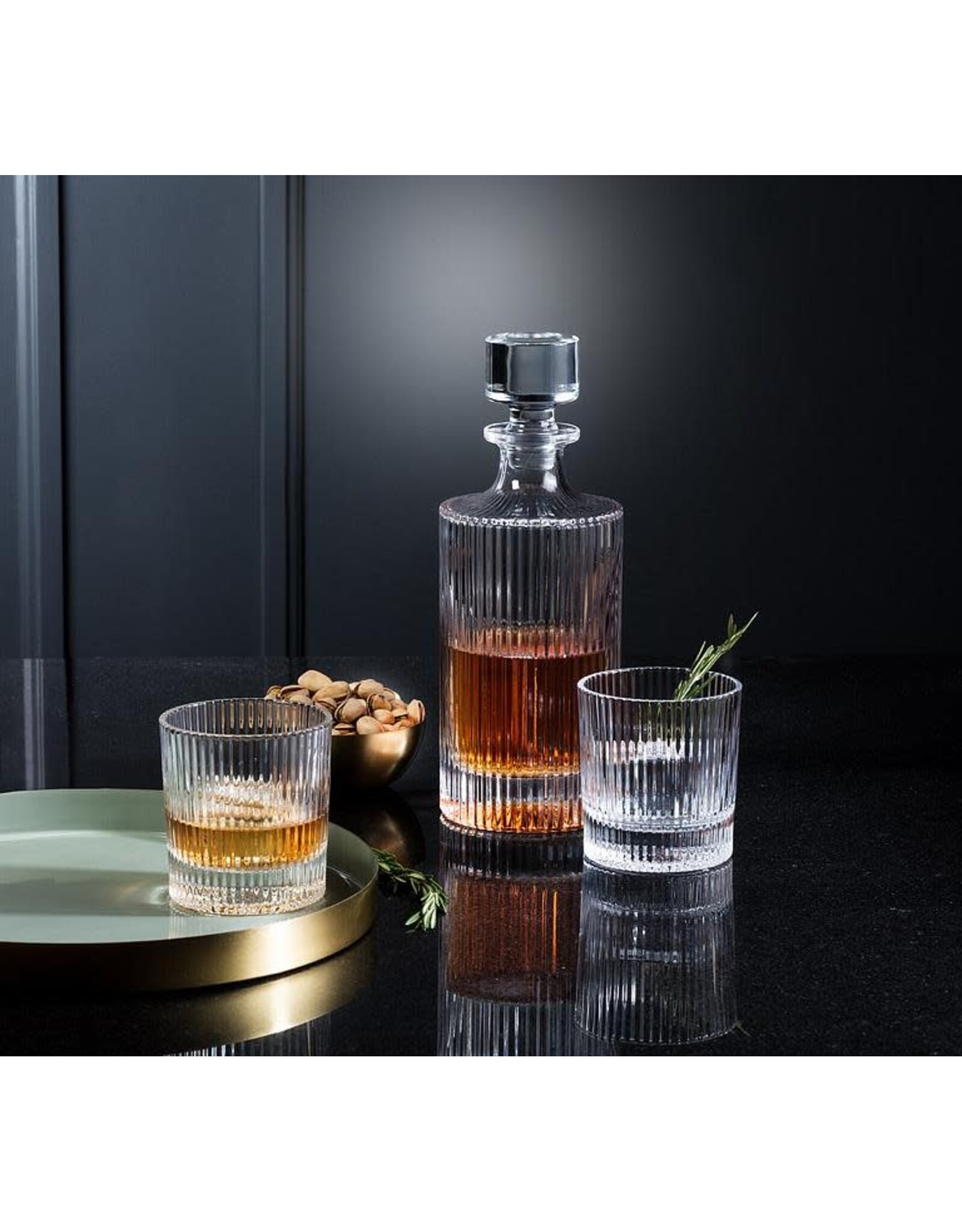 Vertical Optic Decanter, Clear