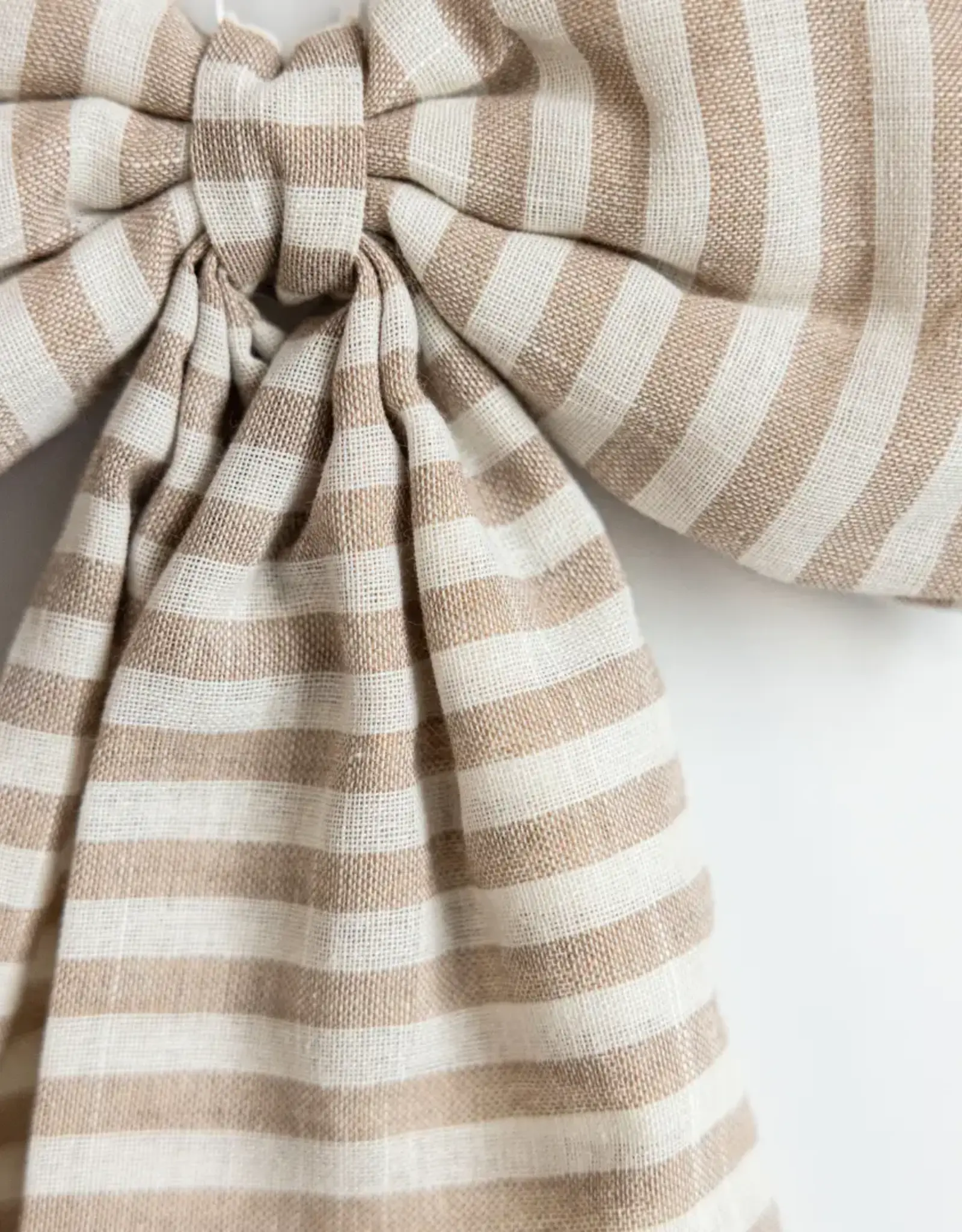 Striped Fabric Bows