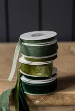 Forest Green Velvet Ribbon