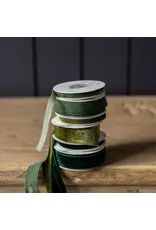 Forest Green Velvet Ribbon