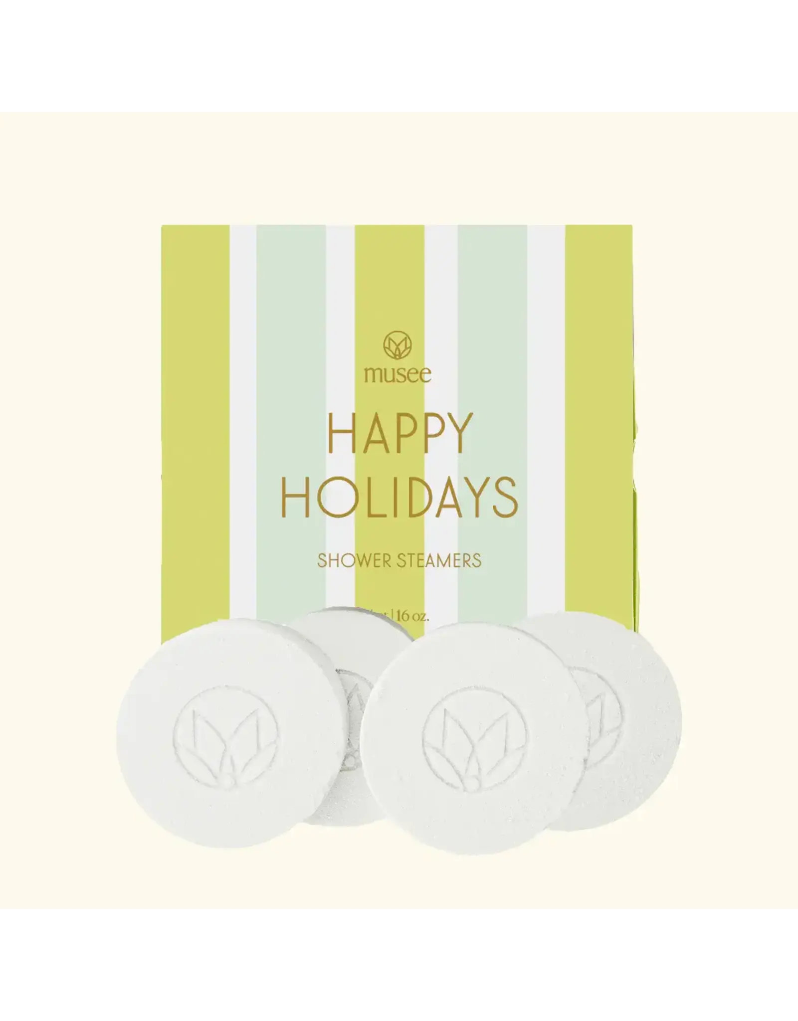 Happy Holidays Shower Steamers