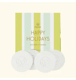 Happy Holidays Shower Steamers
