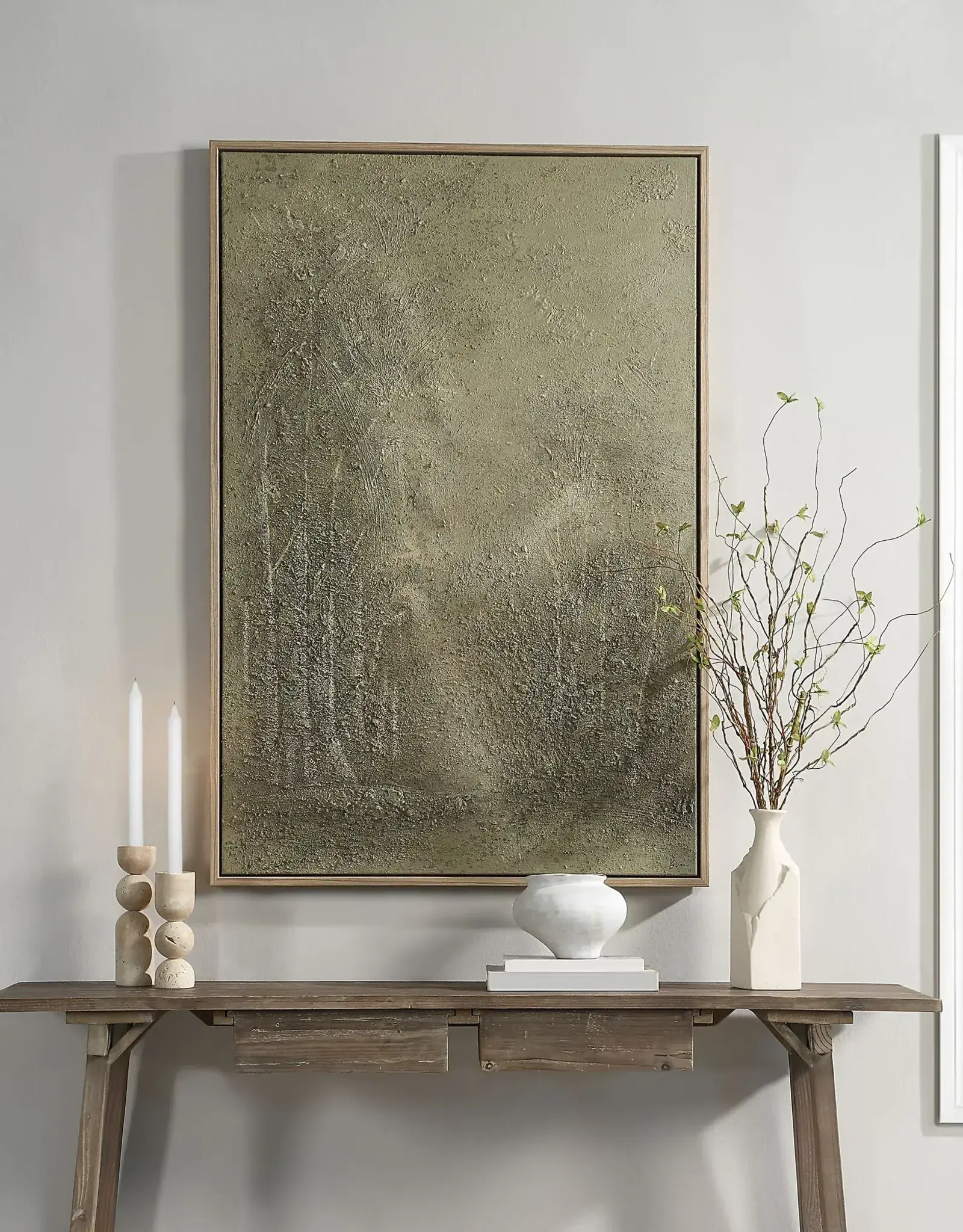 Lipton Art, 40"W X 60"H X 2"D