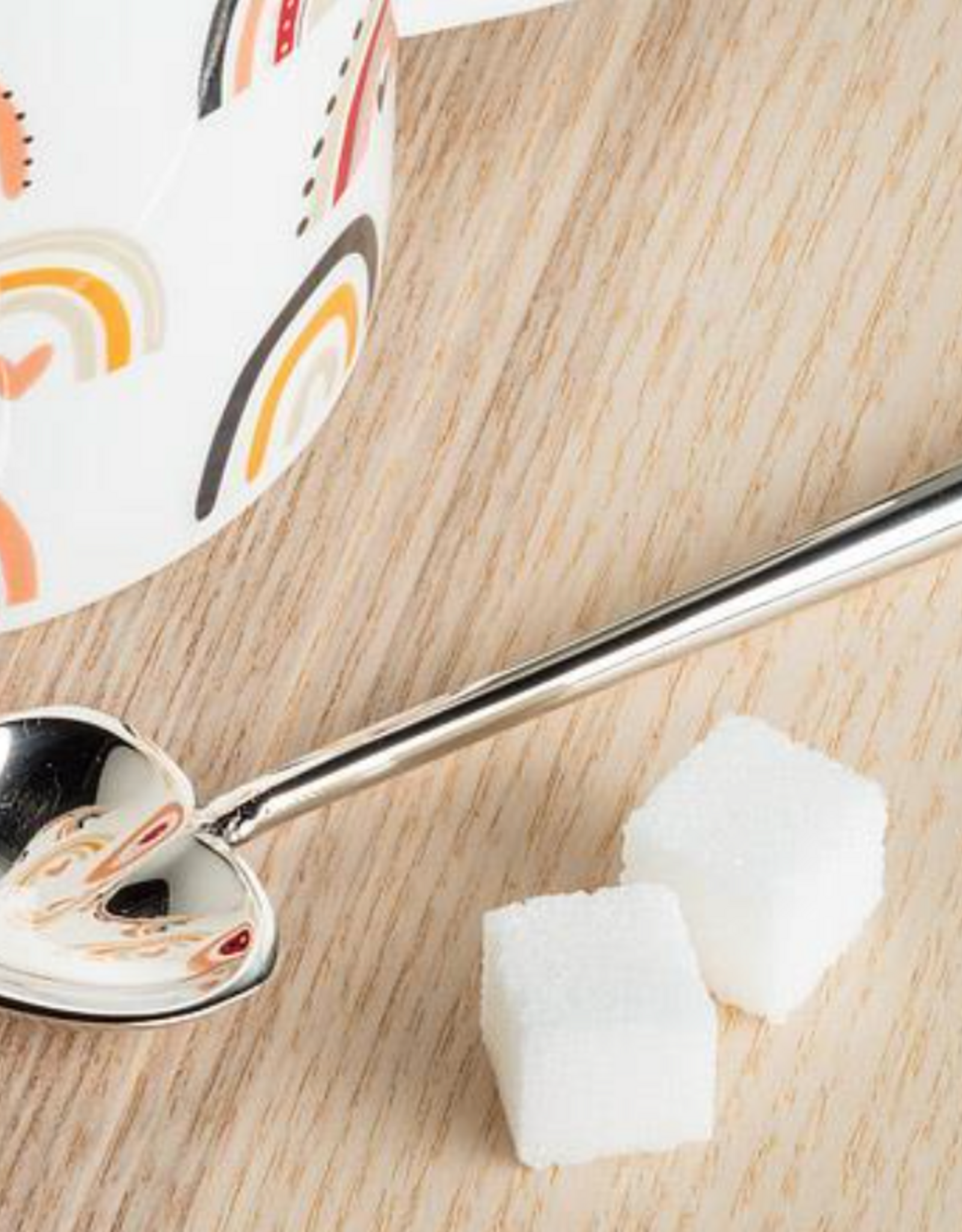 Heart Small Spoon, Silver