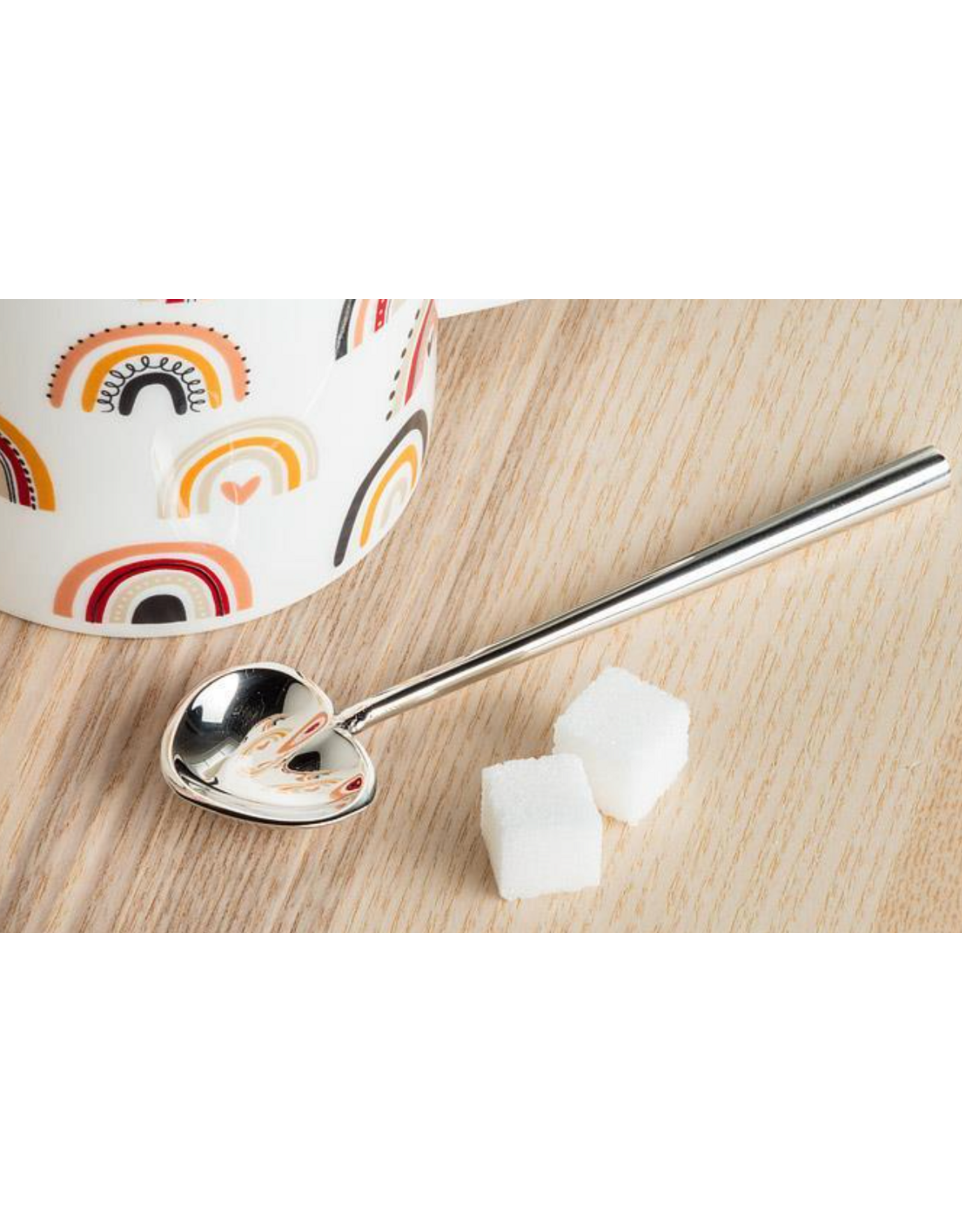 Heart Small Spoon, Silver