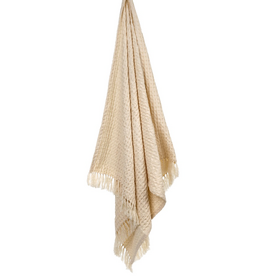Waffle Hand Towel, Natural