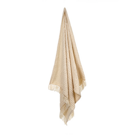 Waffle Hand Towel, Natural