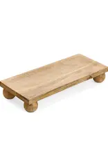 Serving Board w/ Round Feet Mango Wood