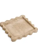 Wavy Travertine Tray