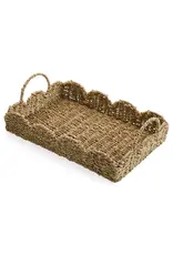 Seagrass Scallop Edge Tray