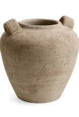 Cement Vase Urn w/ Handles
