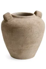 Cement Vase Urn w/ Handles
