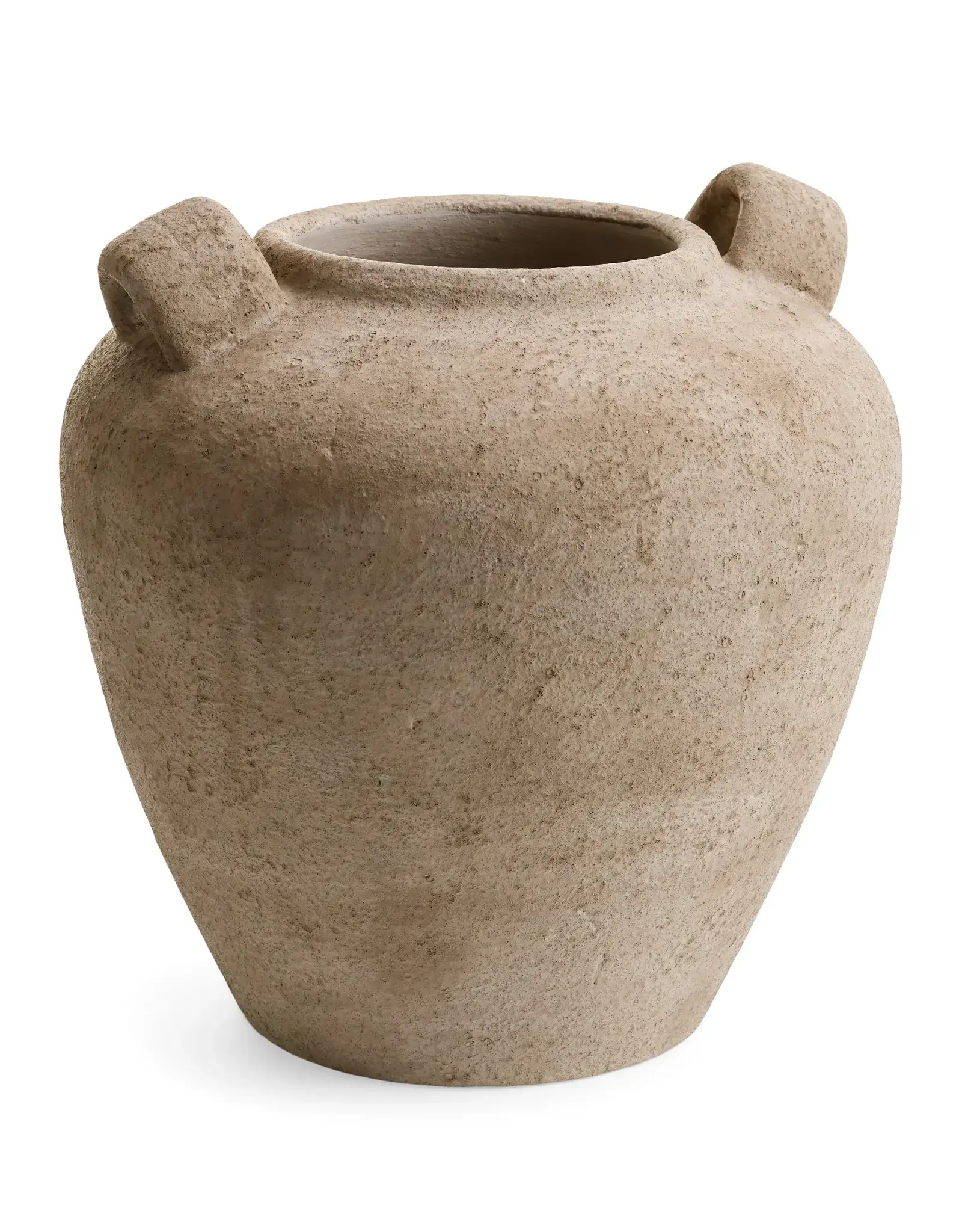 Cement Vase Urn w/ Handles