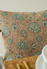 Kavi Block Print Pillow, 20x20