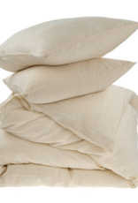 Reverie Linen Duvet Set - Ivory, King