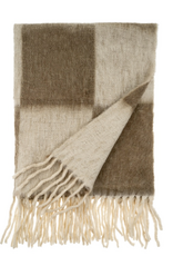 Checkerboard Throw, Taupe