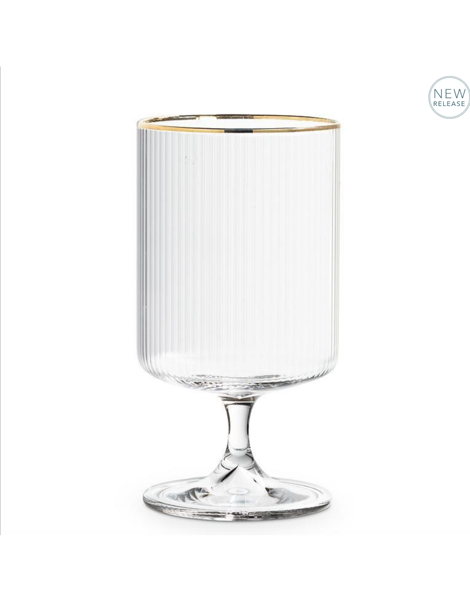 Tight Vertical Optic All Purpose Glass with Gold