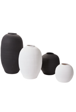 Konos Vase,  Tall Black 16"x28"