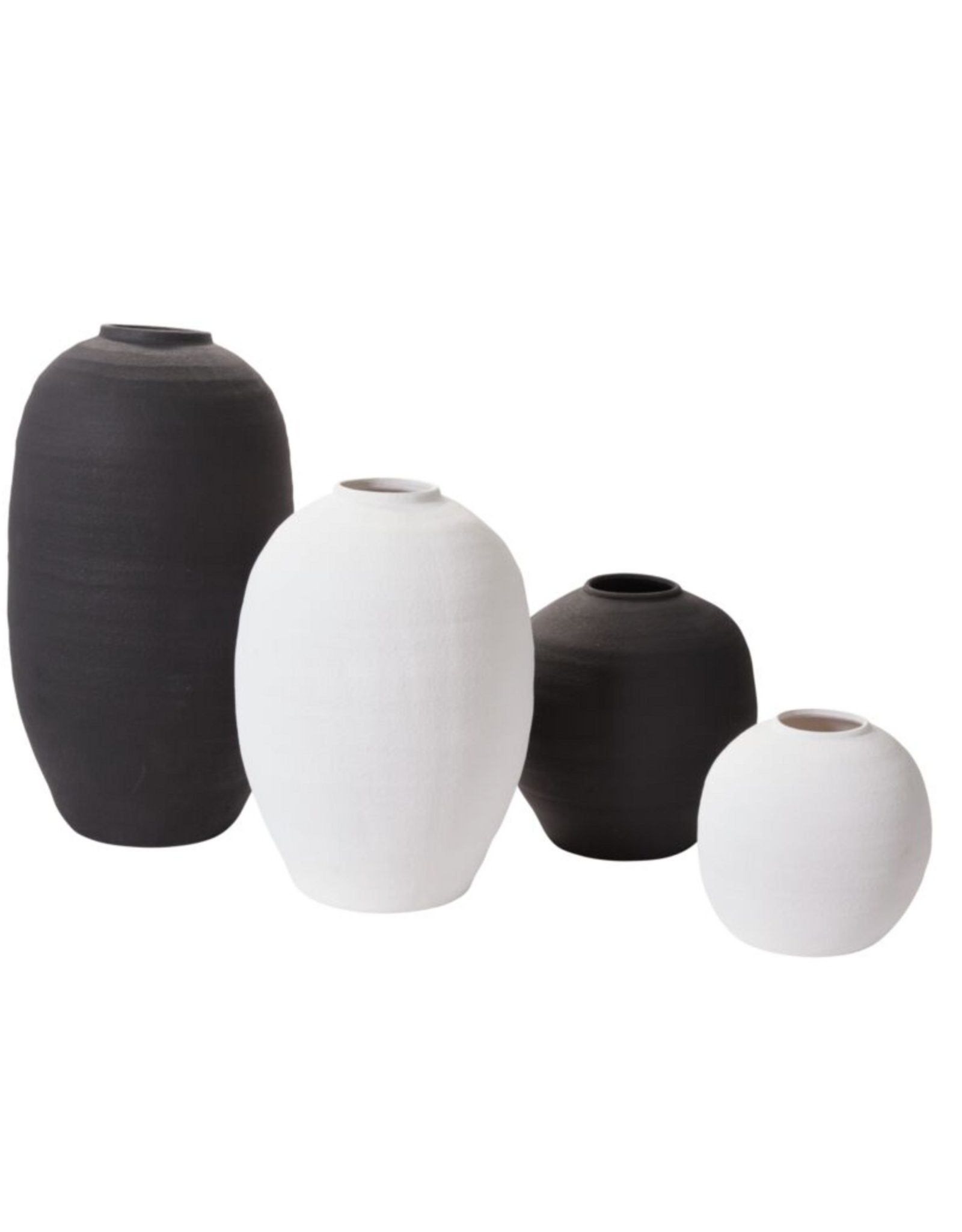 Konos Vase,  Tall Black 16"x28"