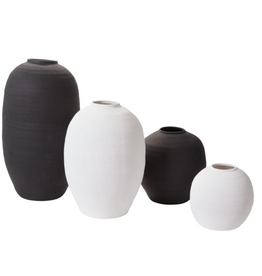 Konos Vase,  Tall Black 16"x28"