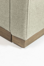 Faye King Bed Storage  - Velvet Sandstorm