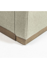 Faye King Bed Storage  - Velvet Sandstorm