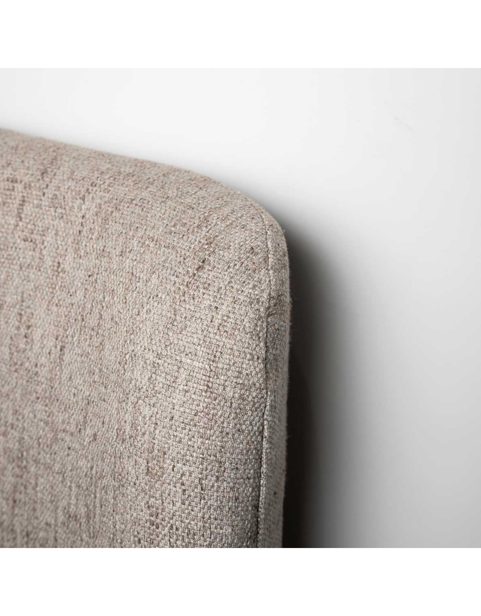 Faye King Bed Storage  - Perfect Taupe
