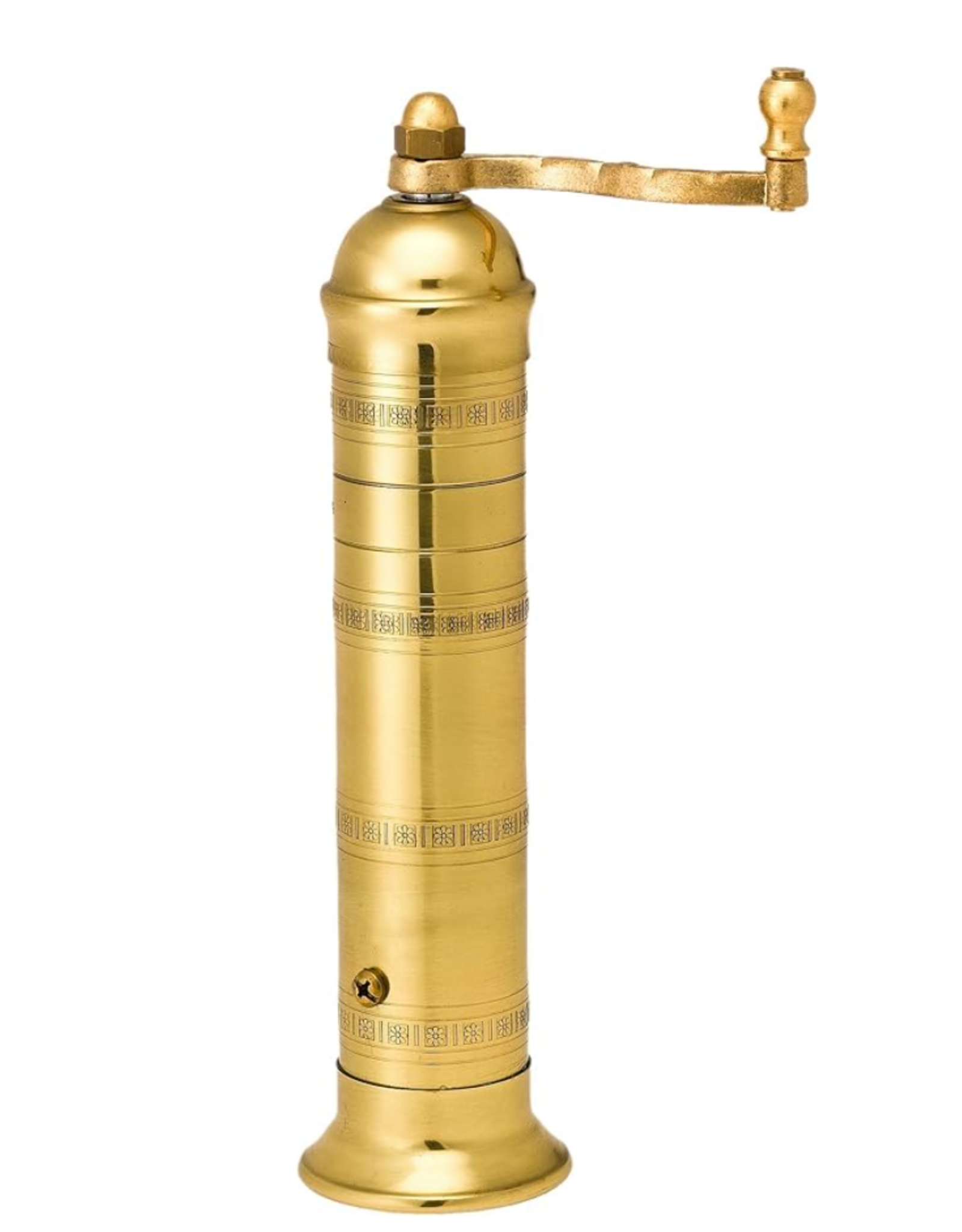 9" Altas Brass Pepper Mill