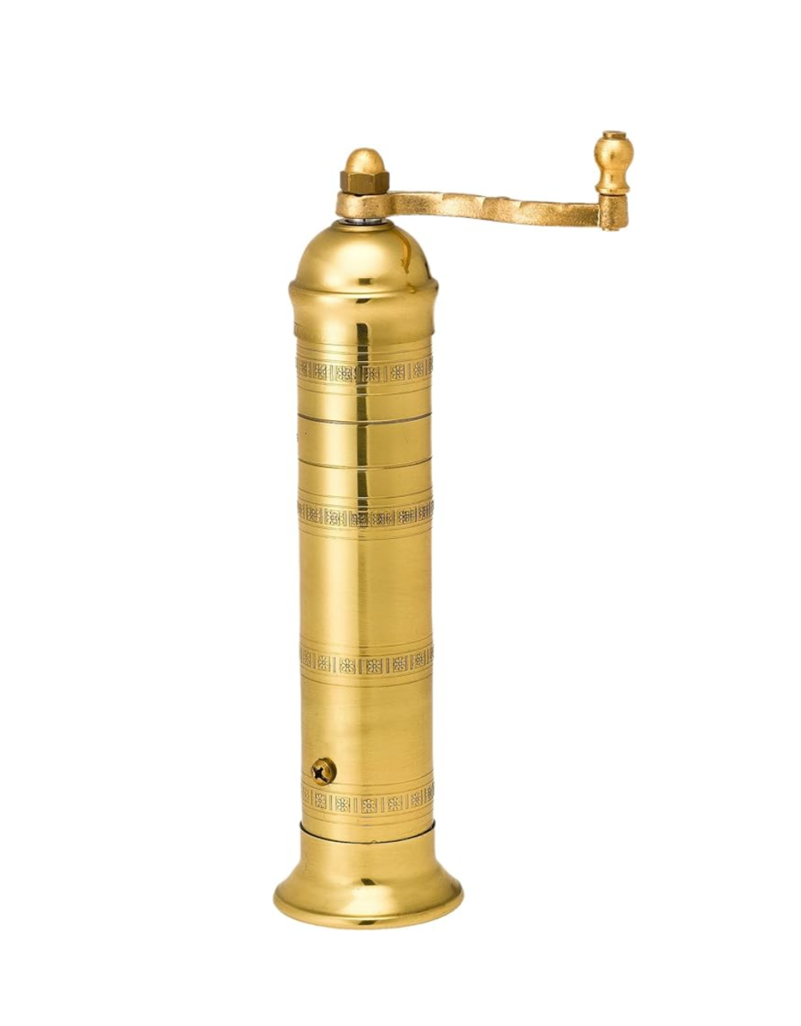 9" Altas Brass Pepper Mill