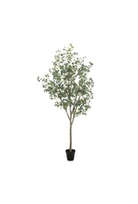 Faux Eucalyptus Tree 9'