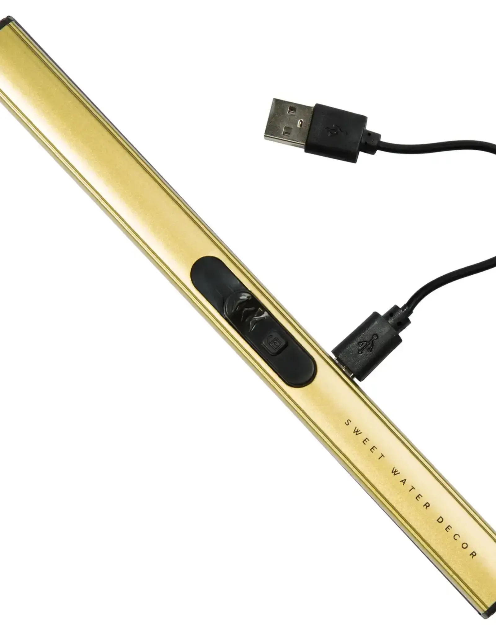 Gold Rechargeable Electric Lighter
