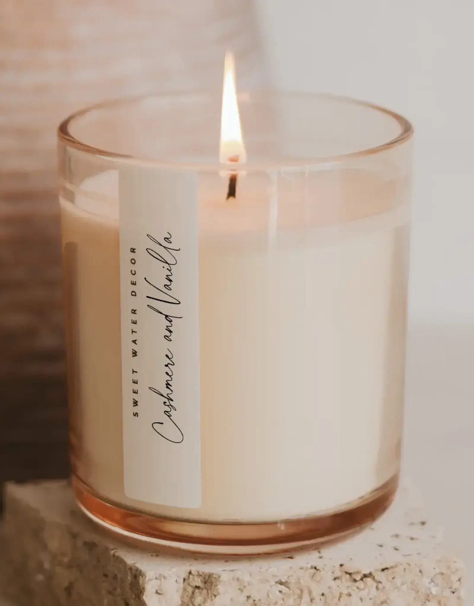 Cashmere and Vanilla 12 oz Candle