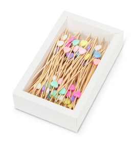 Heart Picks. 100 Pieces