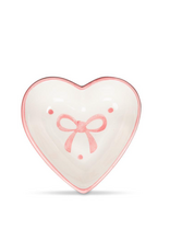 Small Heart Dish with Bows