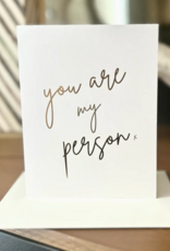 You're My Person Card