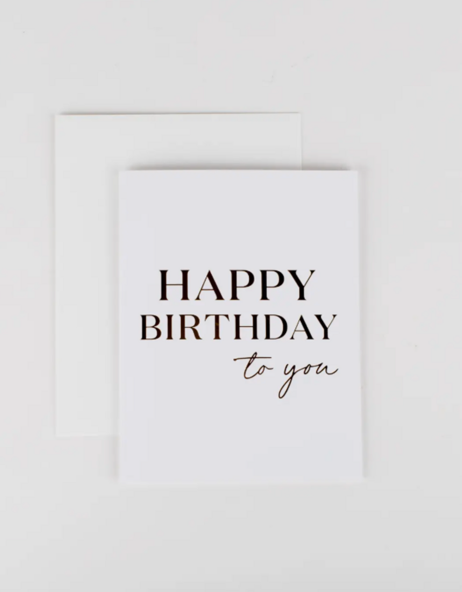 Happy Birthday to You