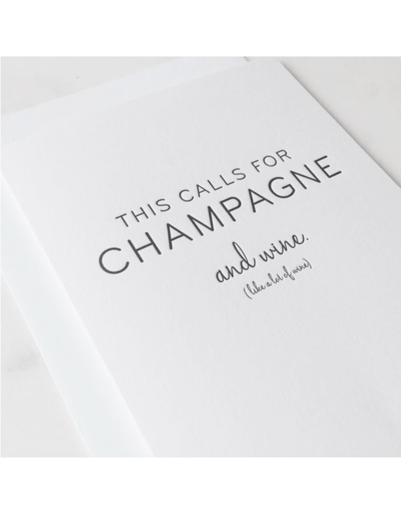 This Calls For Champagne