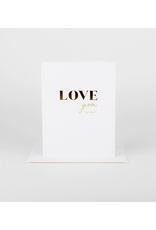 Love You (the most) Card