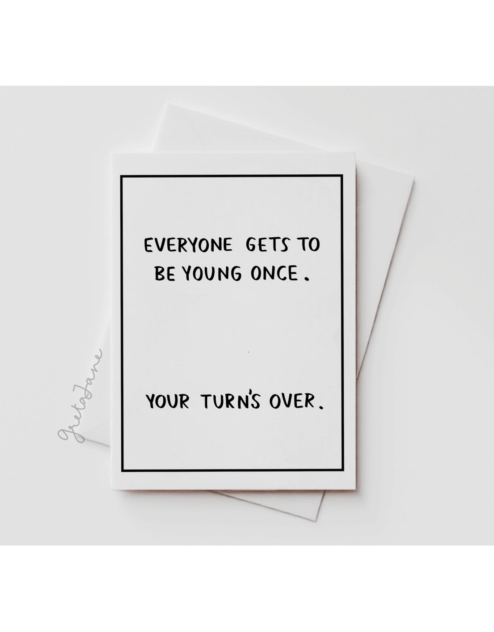 Your Turns Over Card