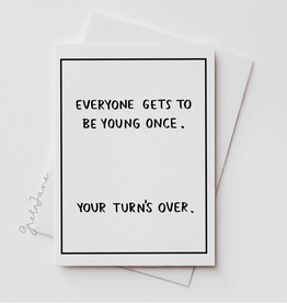 Your Turns Over Card