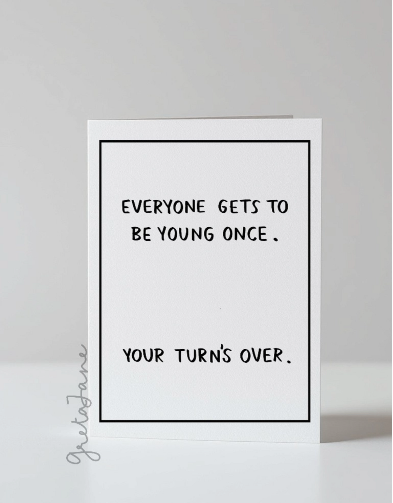 Your Turns Over Card