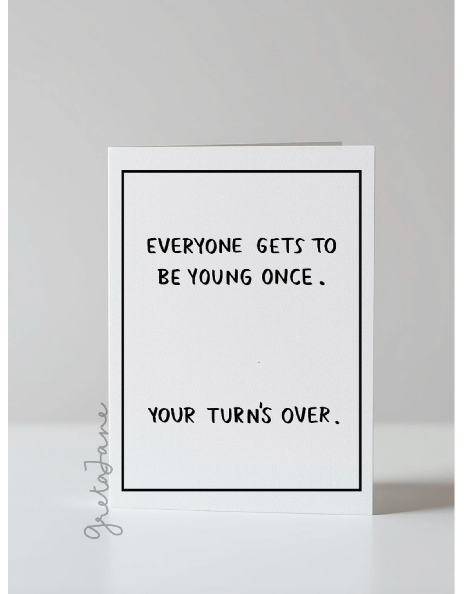 Your Turns Over Card