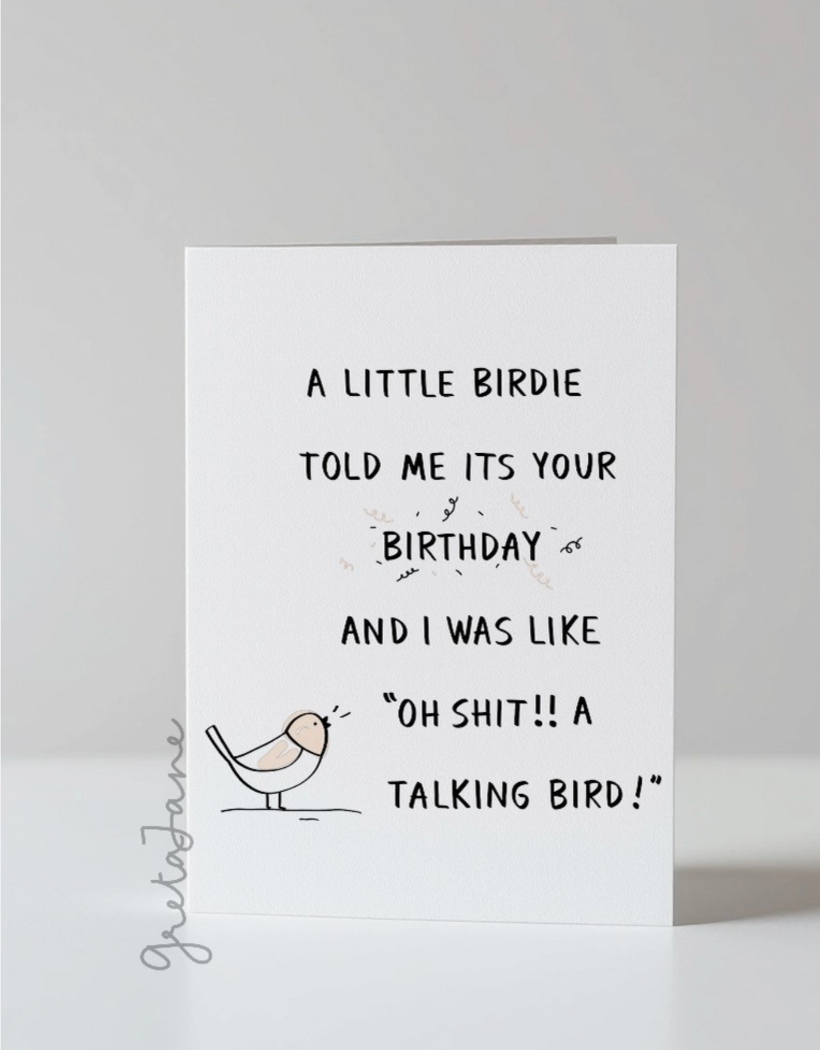 Little Birdie Card