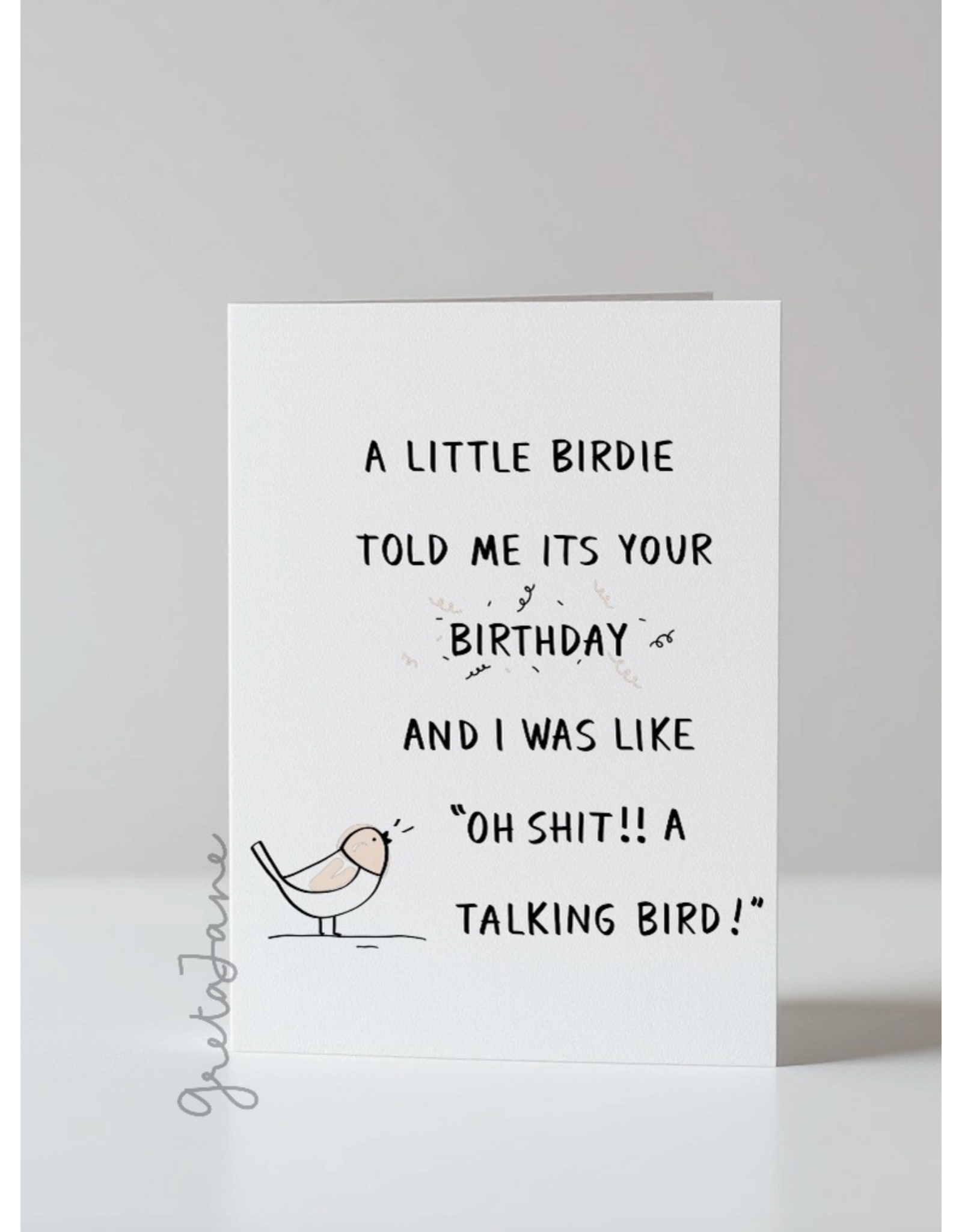 Little Birdie Card