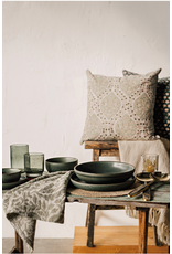 Ogee Block Print Pillow, 20x20