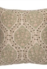 Ogee Block Print Pillow 20 x 20 inch