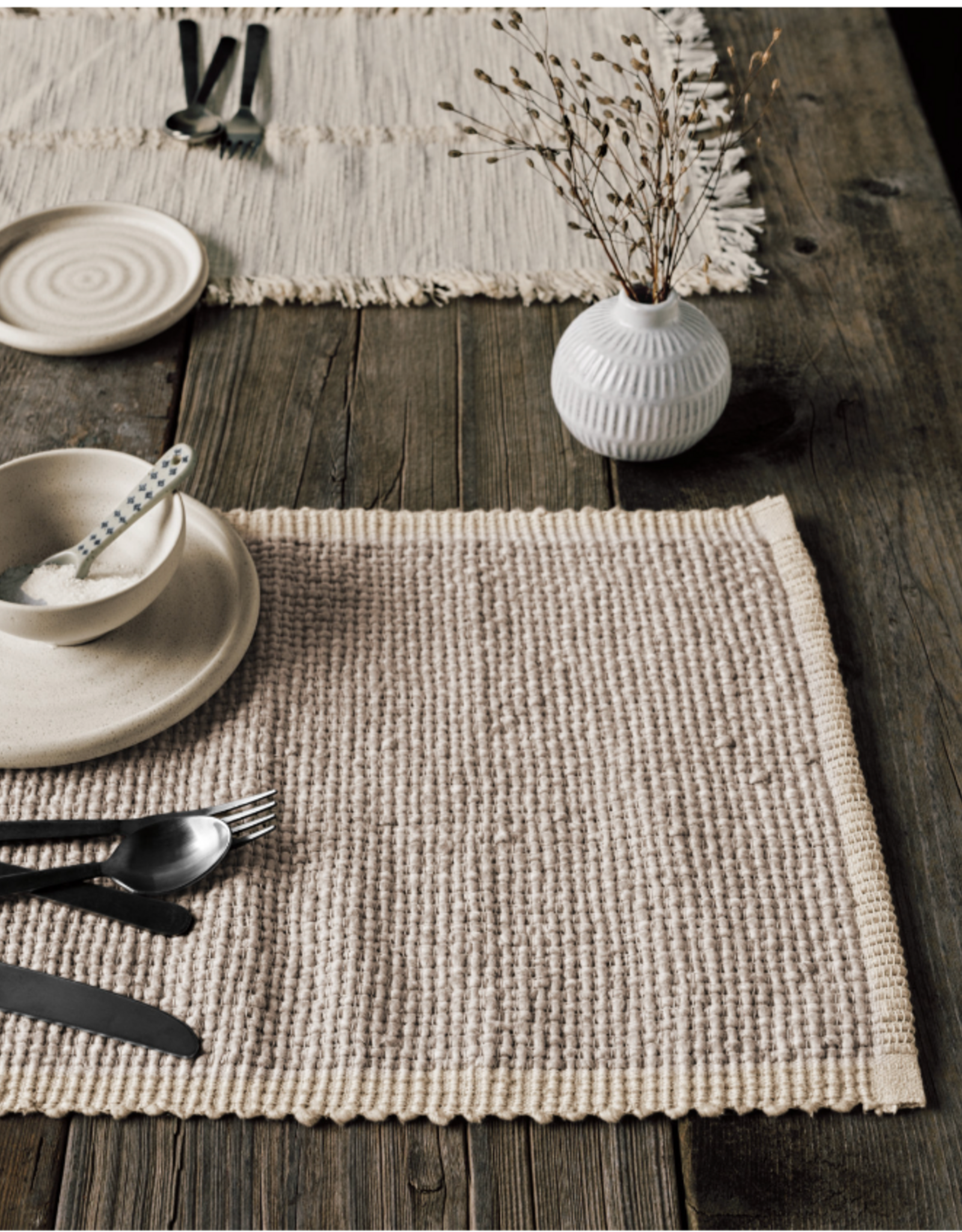 Lattice Placemat - Dove Grey