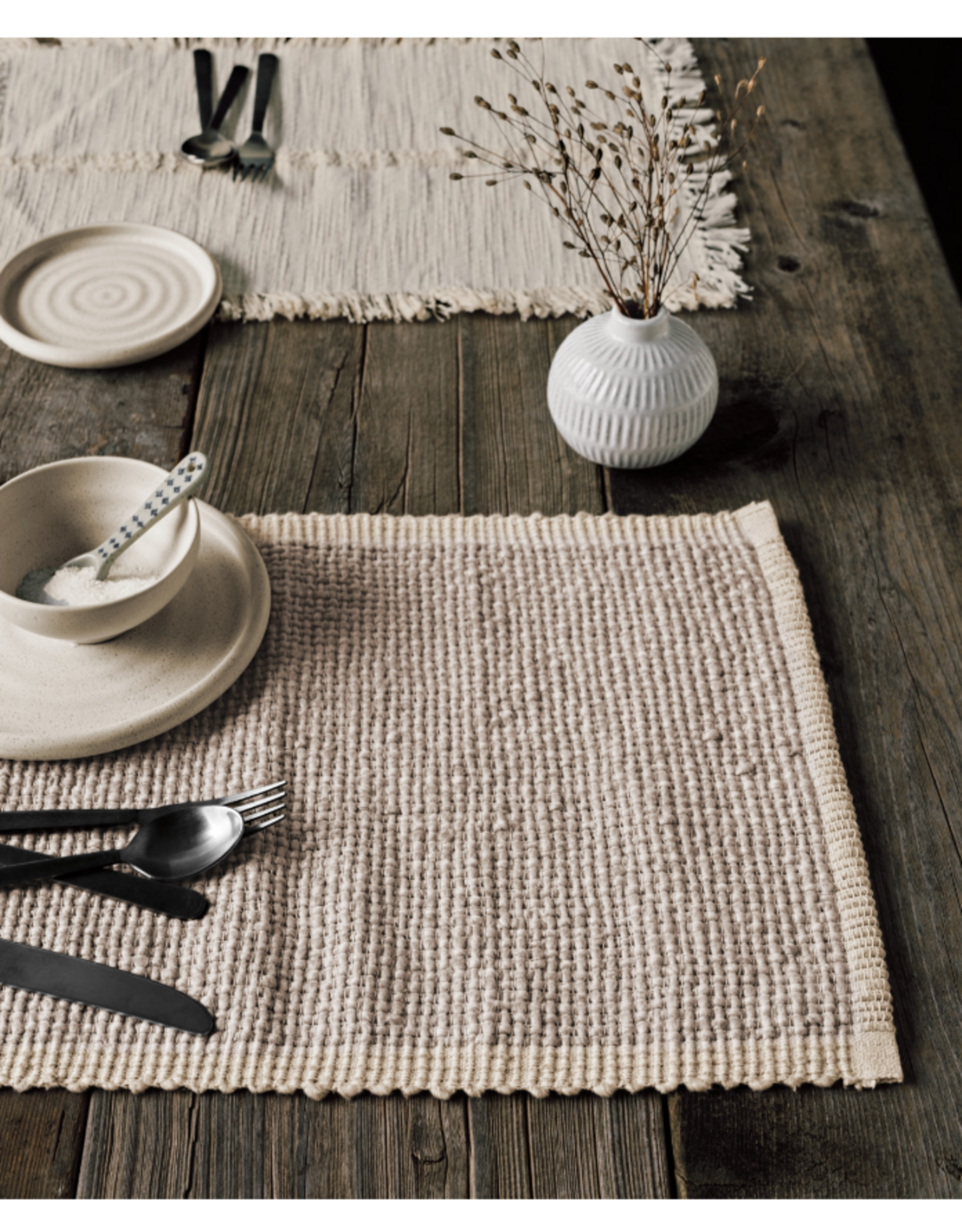 Lattice Placemat - Dove Grey