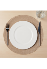 Disko Light Taupe Round Placemat